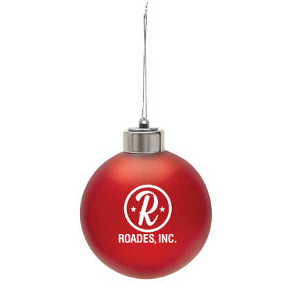 Add Your Logo: Light-up Ornament